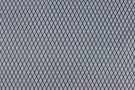 100% bavlna - 10cm - modrá mriežka/biely podklad