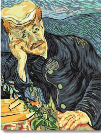 981.169 Seg de Paris 50x65cm Van Gogh
