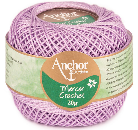 Anchor Mercer Crochet 20gr. Hrúbka 10 DOPREDAJ