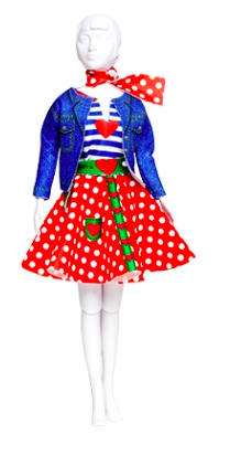 PN0164659 Dress your Doll - 3 Lucy Polka Dots
